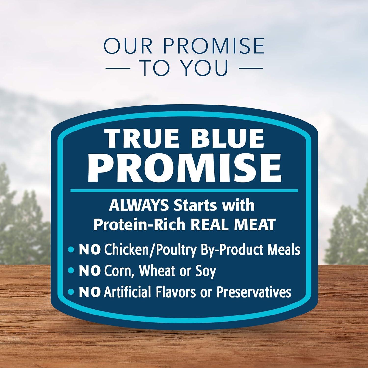 imageBlue Buffalo Wilderness Trail Toppers Wild Cuts High Protein Natural Wet Dog Food Chicken and Beef Bites 3oz Pouch 48 Count 24 of Each FlavorBundle Chicken Beef
