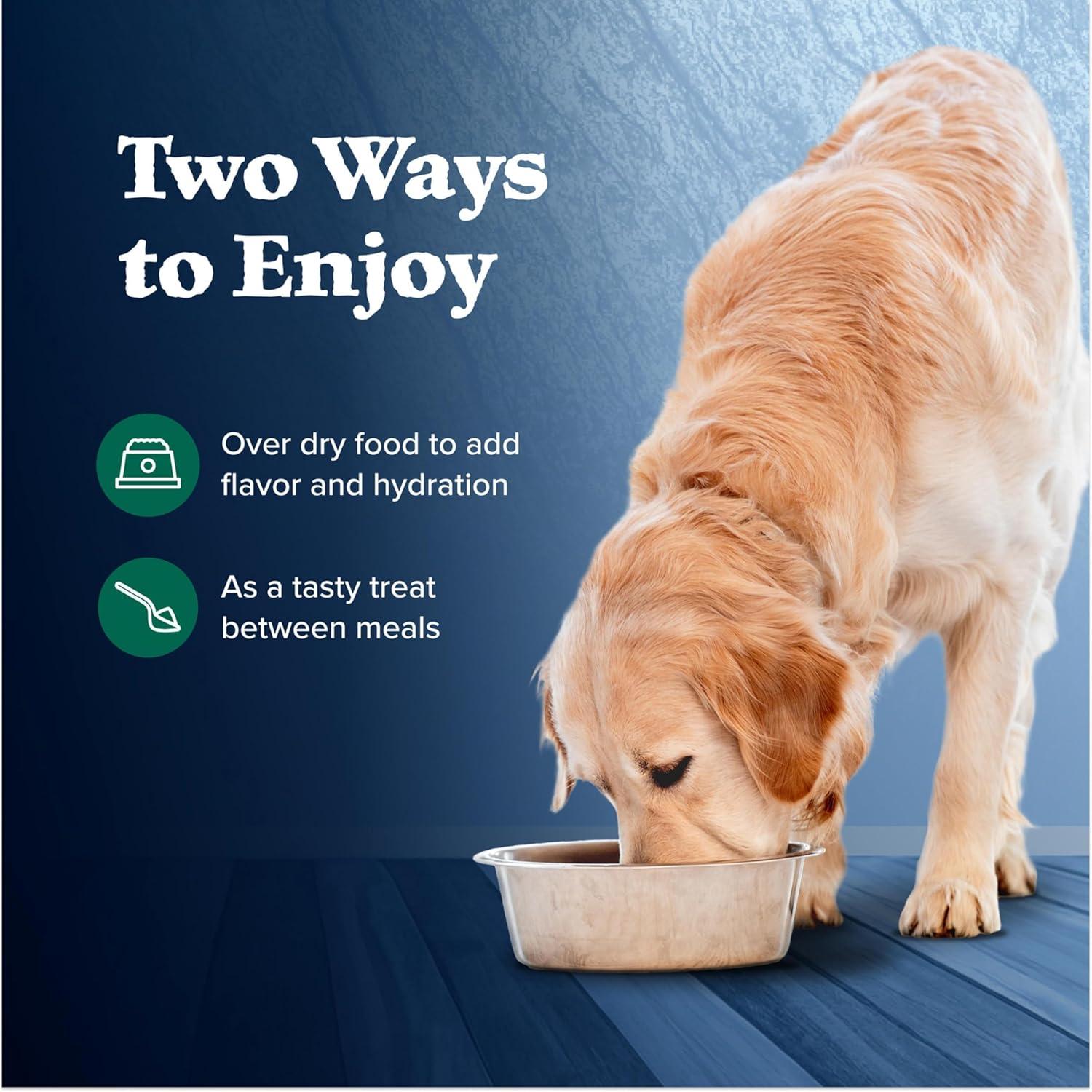 imageBlue Buffalo Wilderness Trail Toppers Wild Cuts Wet Dog Food Variety Pack HighProtein amp GrainFree Made with Natural Ingredients Chicken and Beef Flavors 3oz Pouches 12 Count 6 of EachDuck