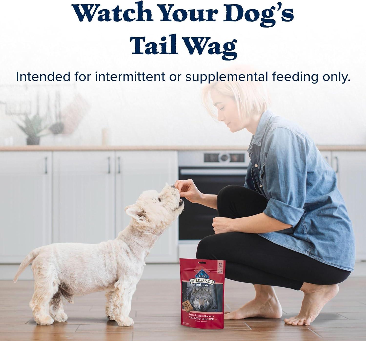 imageBlue Buffalo Wilderness Variety Pack Dog Treats Made with Natural Ingredients Duck Turkey amp SalmonFish