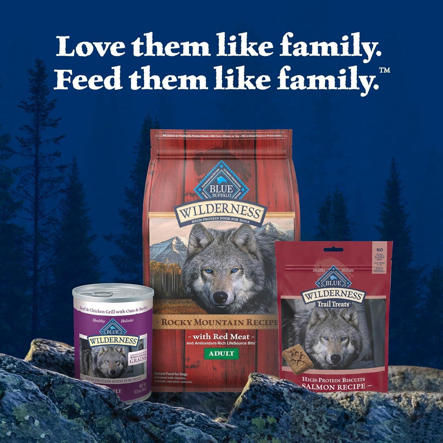 imageBlue Buffalo Wilderness Variety Pack Dog Treats Made with Natural Ingredients Duck Turkey amp SalmonFish