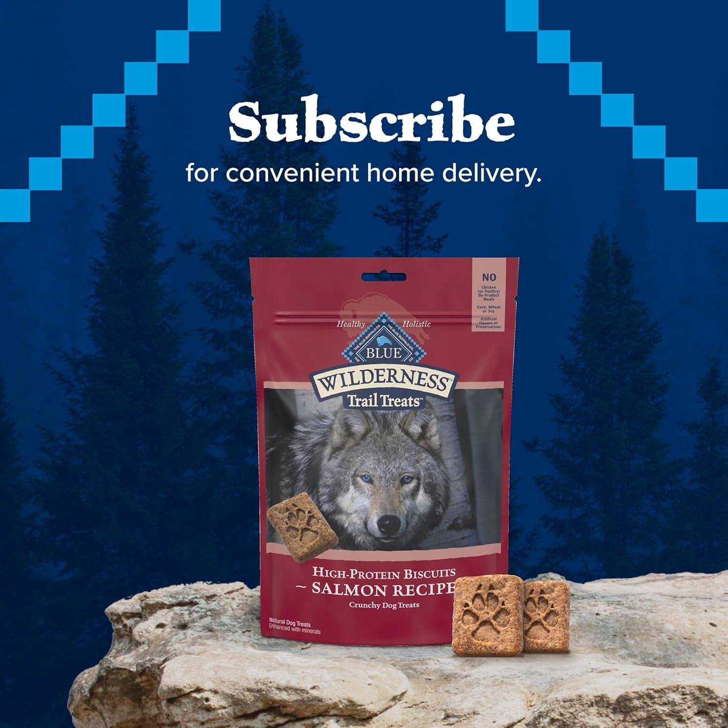 imageBlue Buffalo Wilderness Variety Pack Dog Treats Made with Natural Ingredients Duck Turkey amp SalmonFish