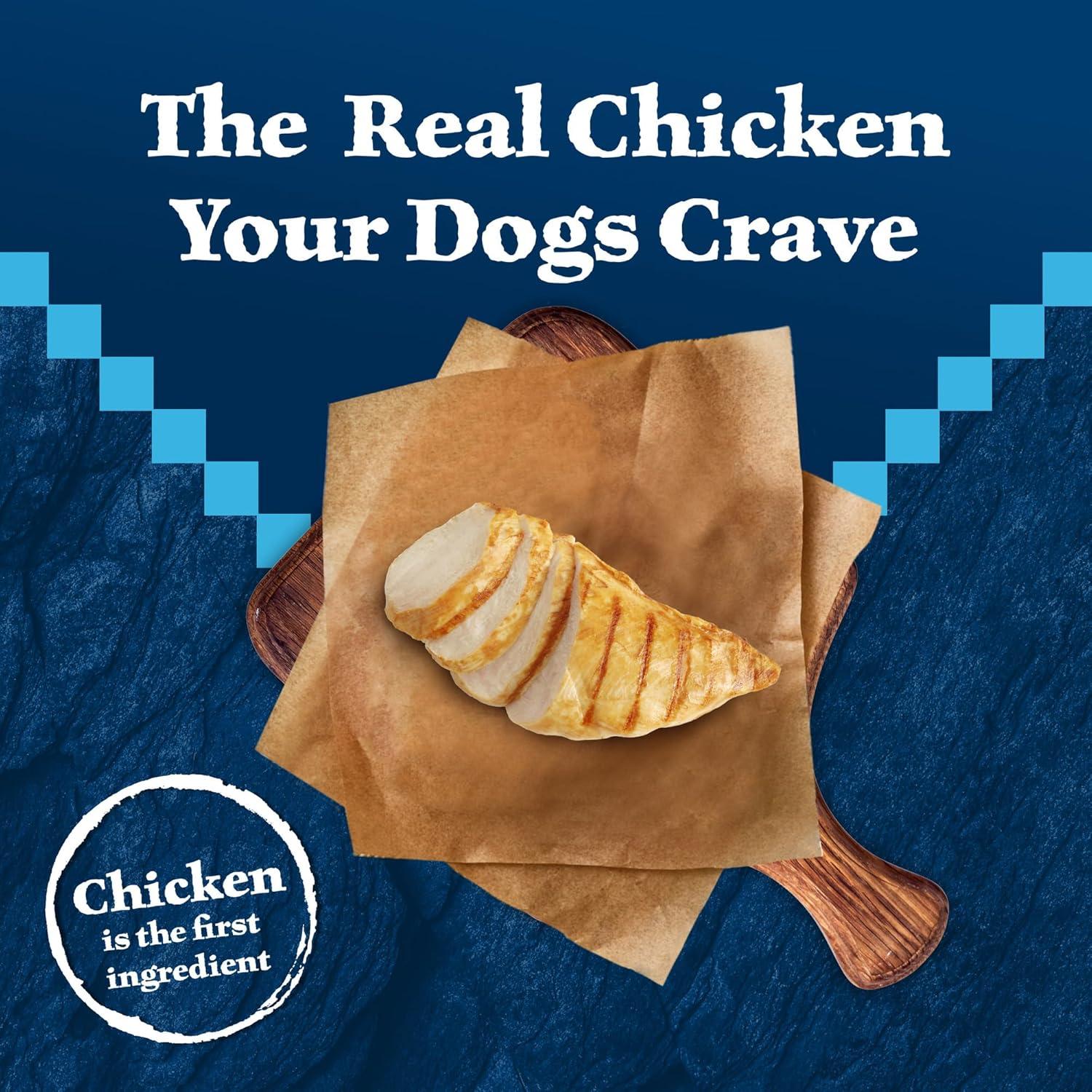 imageBlue Buffalo Wilderness Wild Bits Soft amp Chewy Training Treats for Dogs GrainFree Duck Recipe 4oz BagChicken