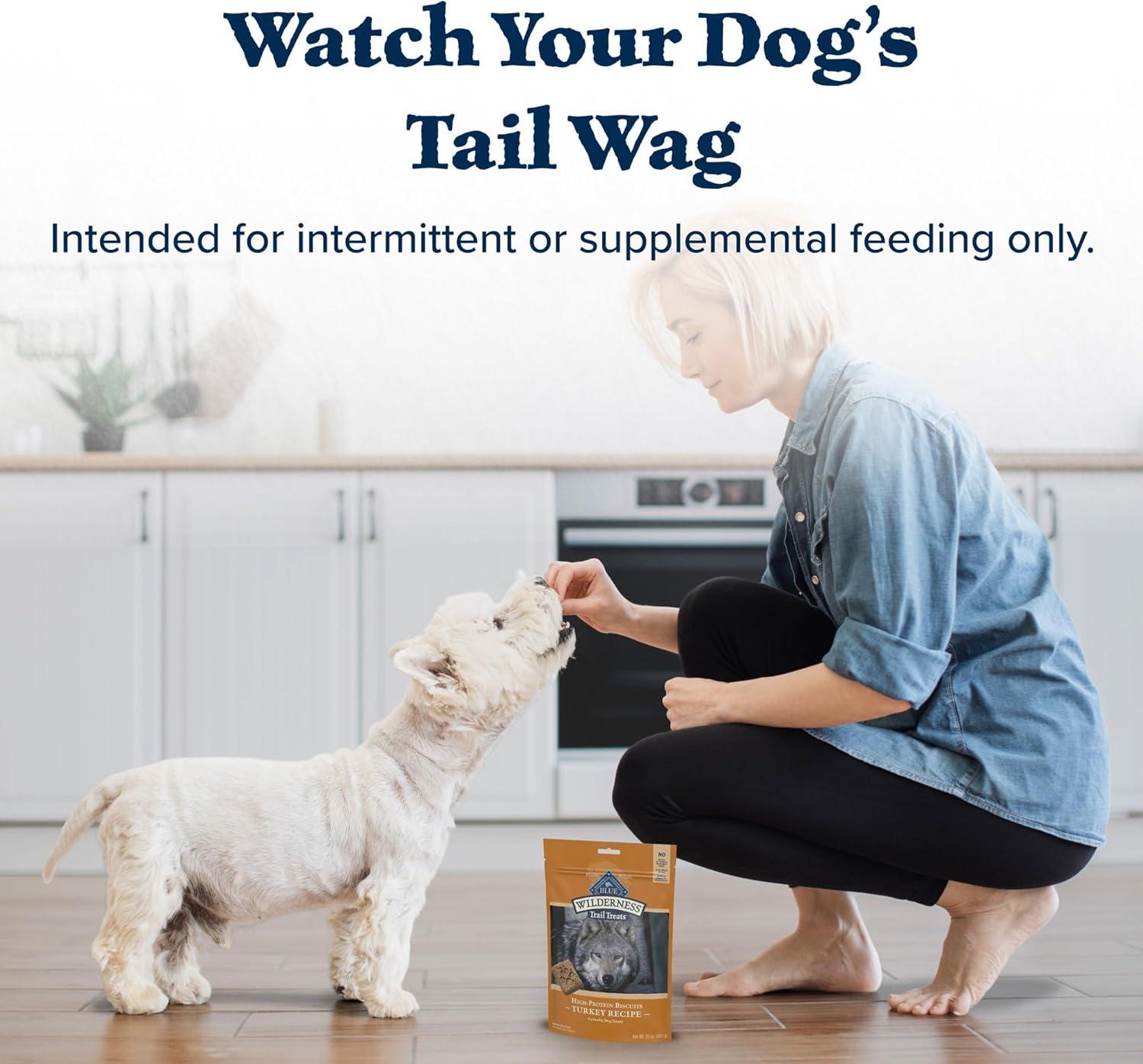 imageBlue Buffalo Wilderness Wild Bits Soft amp Chewy Training Treats for Dogs GrainFree Duck Recipe 4oz BagChicken