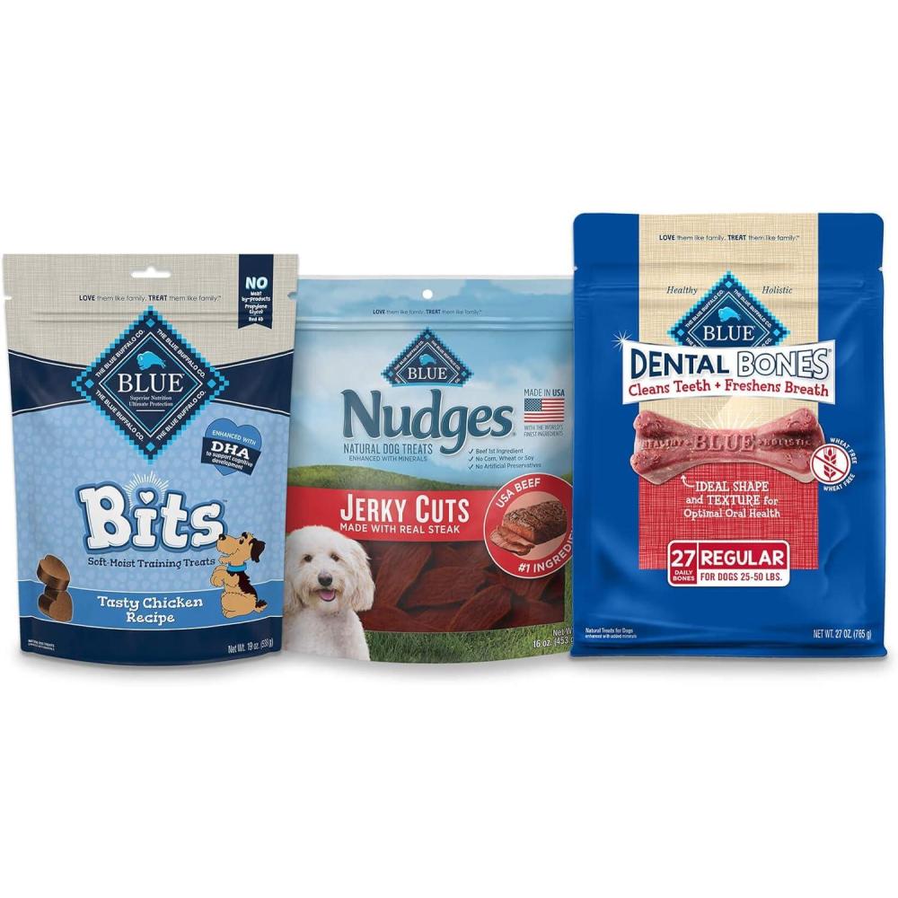 imageBlue Buffalo Dog Treats Variety Bundle