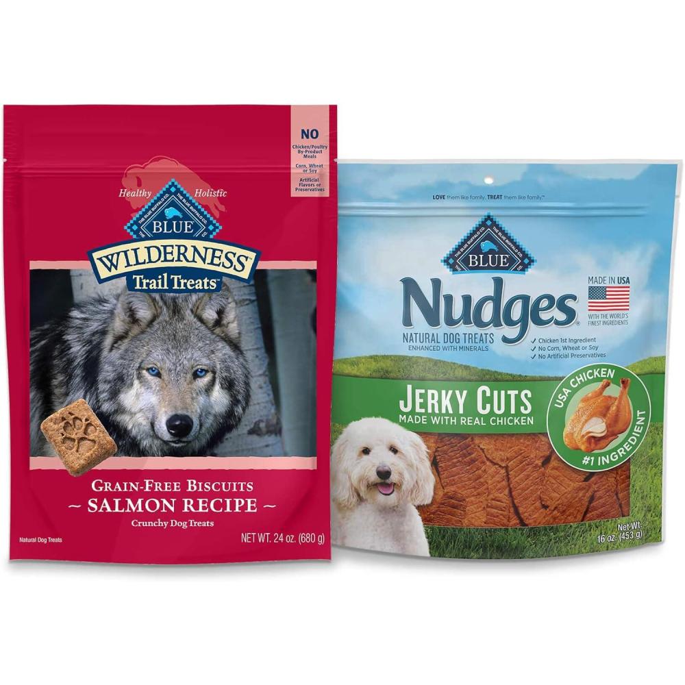 imageBlue Buffalo Dog Treats Variety Bundle Chicken and Salmon