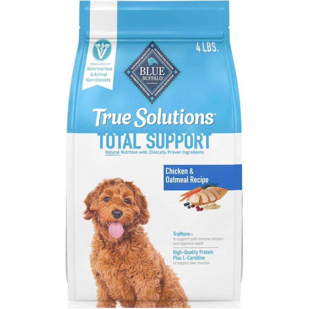 imageBlue Buffalo True Solutions Total Support Natural Dry Dog Food for Adult Dogs Chicken 24lb BagChicken