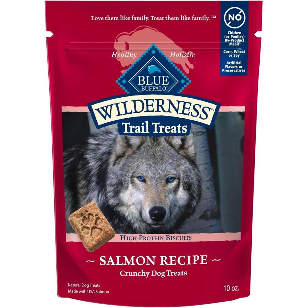 imageBlue Buffalo Wilderness Variety Pack Dog Treats Made with Natural Ingredients Duck Turkey amp SalmonFish