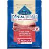 imageBlue Buffalo Dental Bones for Large Dogs 50 lbs amp Above Daily Dental Dog Treats Cleans Teeth amp Freshens Breath 27oz 17 BonesUnflavored