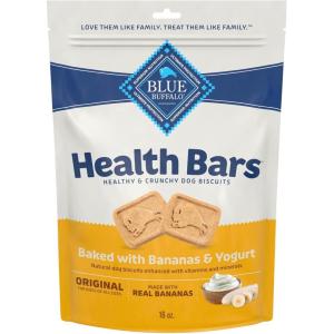 Blue Buffalo Bits Natural Soft Moist to Go Dog Training Treats Beef Recipe 1-oz Bags (Pack of 12)(Banana & Yogurt)