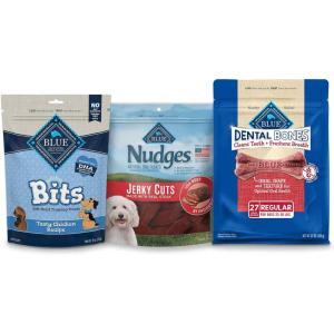 Blue Buffalo Dog Treats Variety Bundle