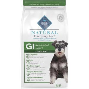 Blue Buffalo Natural Veterinary Diet GI Low Fat Gastrointestinal Support Dry Dog Food, Veterinarian’s Prescription Required, Whitefish, 22 lb Bag(Whitefish)