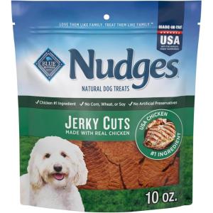 Blue Buffalo Nudges Jerky Cuts Natural Dog Treats Chicken(Chicken)