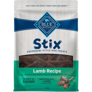Blue Buffalo Stix Natural Soft Moist Dog Treats Chicken Recipe Bag(Lamb)