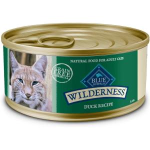 Blue Buffalo Tastefuls Flaked Wet Cat Food Variety Pack, Made with Natural Ingredients, Tuna, Chicken, Fish & Shrimp, 3-oz Cans (12 Count, 4 of Each)(Duck)