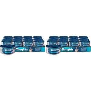 Blue Buffalo Tastefuls Natural Tender Morsels Wet Cat Food, Chicken Entrée 5.5-oz cans (Pack of 24)(1 Count (Pack of 48))