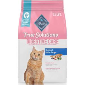 Blue Buffalo True Solutions Digestive Care Natural Dry Cat Food for Adult Cats, Chicken, 11-lb. Bag(Chicken)