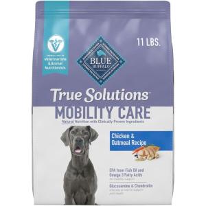 Blue Buffalo True Solutions Mobility Care Natural Dry Dog Food for Adult Dogs, Chicken, 24-lb. Bag(Chicken)