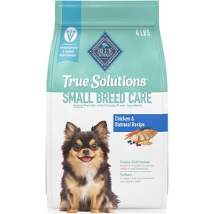 Blue Buffalo True Solutions Small Breed Care Natural Dry Dog Food for Adult Small Breed Dogs, Chicken, 11-lb. Bag(Chicken)