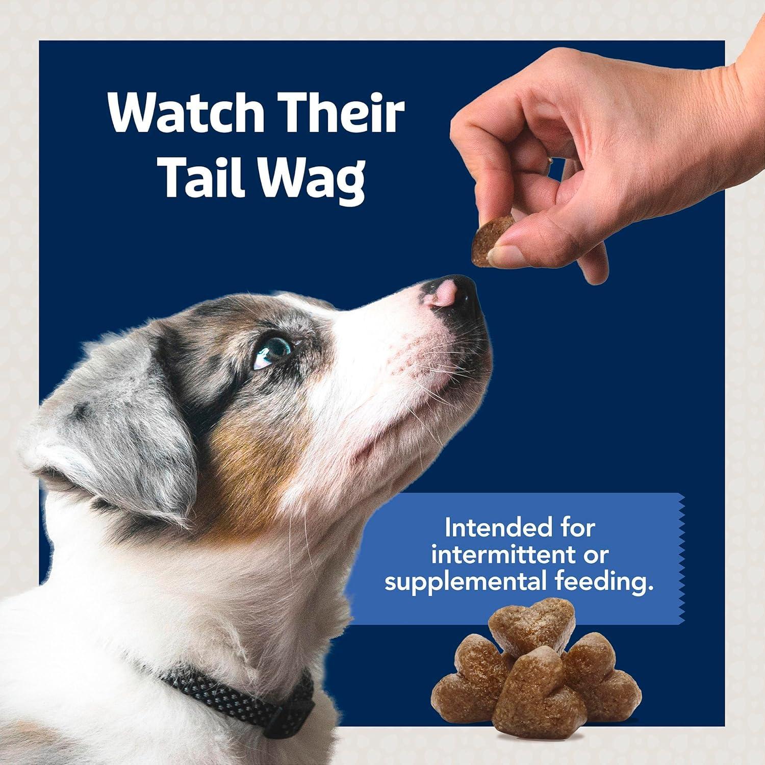 imageBlue Buffalo Jumbo Bits Soft amp Chewy Anytime Treats Chicken Recipe Natural Dog Treats Mineral Enhanced for Flavor 4 oz BagChicken