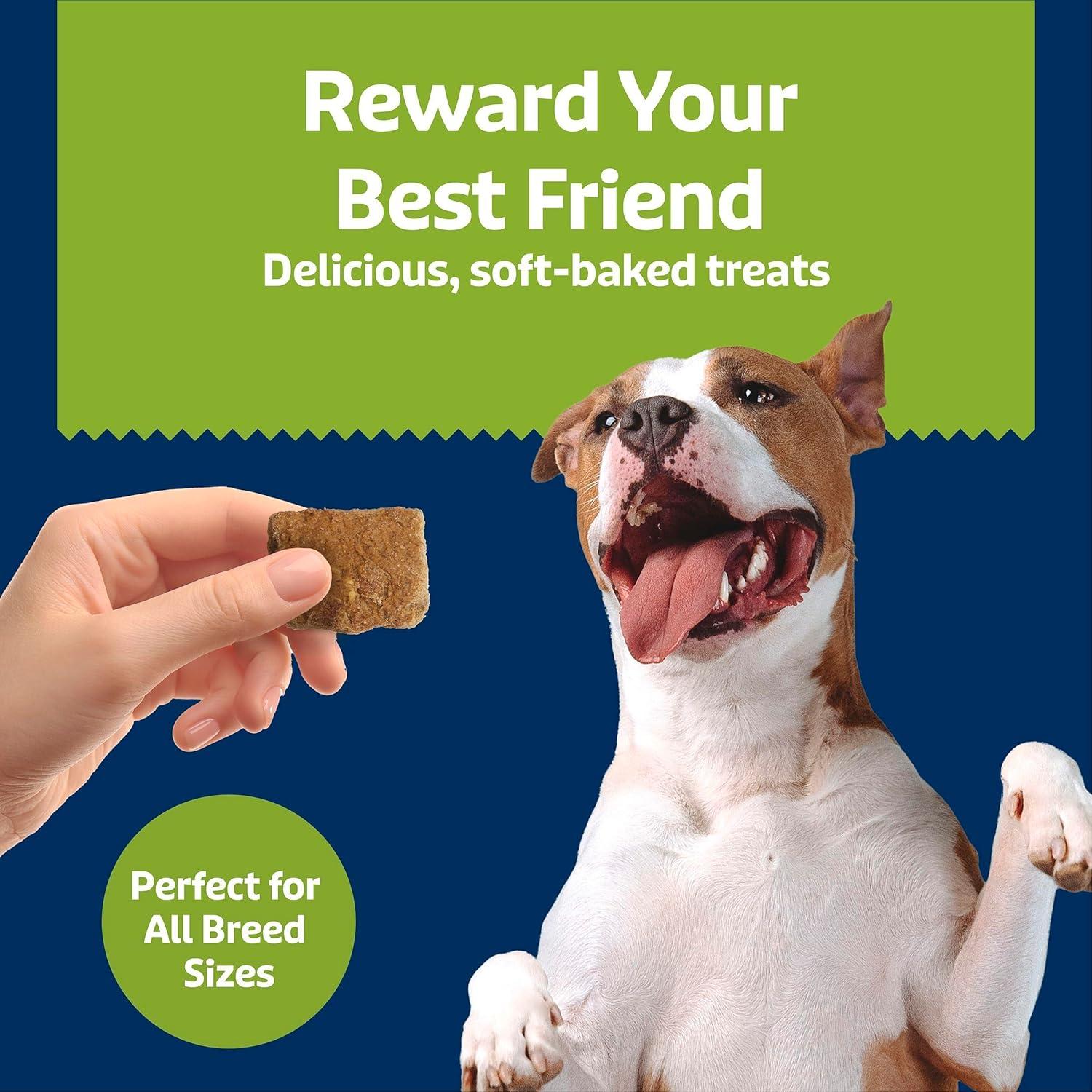 imageBlue Buffalo Soft amp Chewy Health Bars Baked with Real Chicken amp Coconut Natural Dog Treats MineralEnhanced for Flavor 9 oz BagChicken Apples