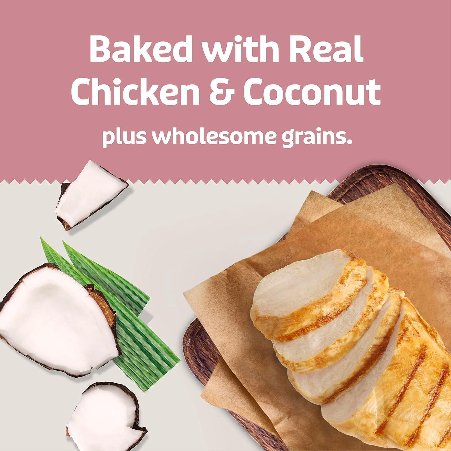 imageBlue Buffalo Soft amp Chewy Health Bars Baked with Real Chicken amp Coconut Natural Dog Treats MineralEnhanced for Flavor 9 oz BagChicken Coconut