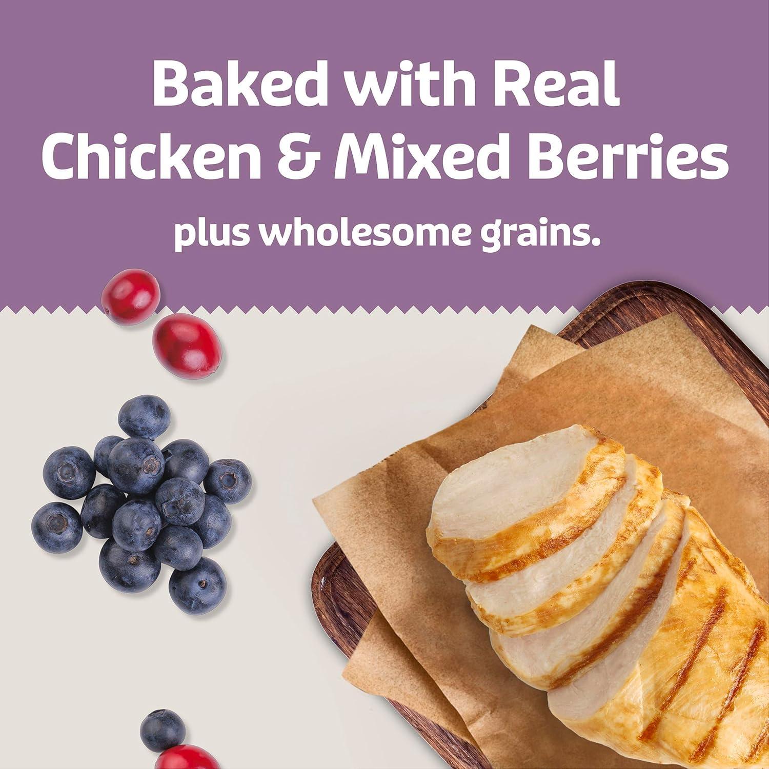 imageBlue Buffalo Soft amp Chewy Health Bars Baked with Real Chicken amp Coconut Natural Dog Treats MineralEnhanced for Flavor 9 oz BagChicken Mixed Berries